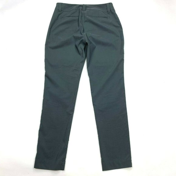 Eileen Fisher Solid Gray Tencel Pants Pockets - Picture 2 of 9